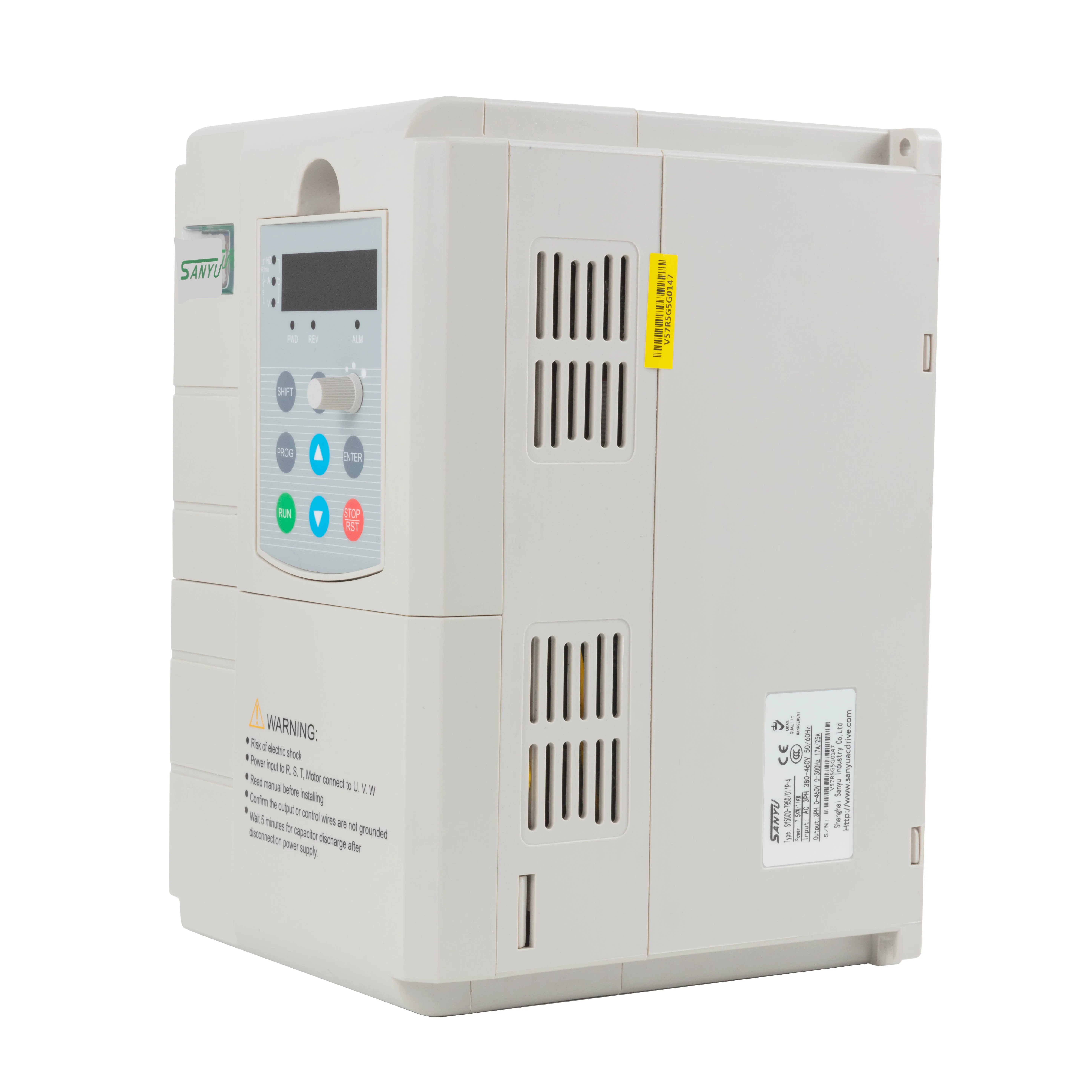 TLF SANYU Inversor SY5000 3PH 380V 0.4-630KW Unidad de frecuencia variable VFD con soporte personalizado