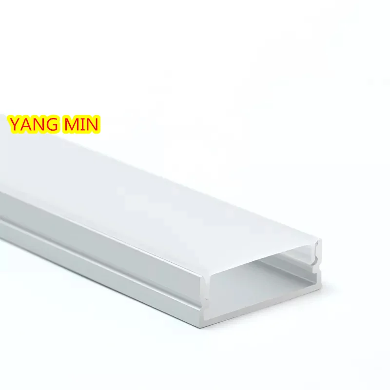 

1m/pcs led aluminum factory low slim profile with lip wings 30mm for led strip, Alu linear channel profiles