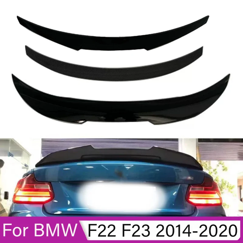 

2014-2020 for Bmw F22 F23 PSM / MP / M4 Style Car Rear Spoiler Cap Rear Trunk Boot Lid Spoiler Lip Body kits Tuning Accessories