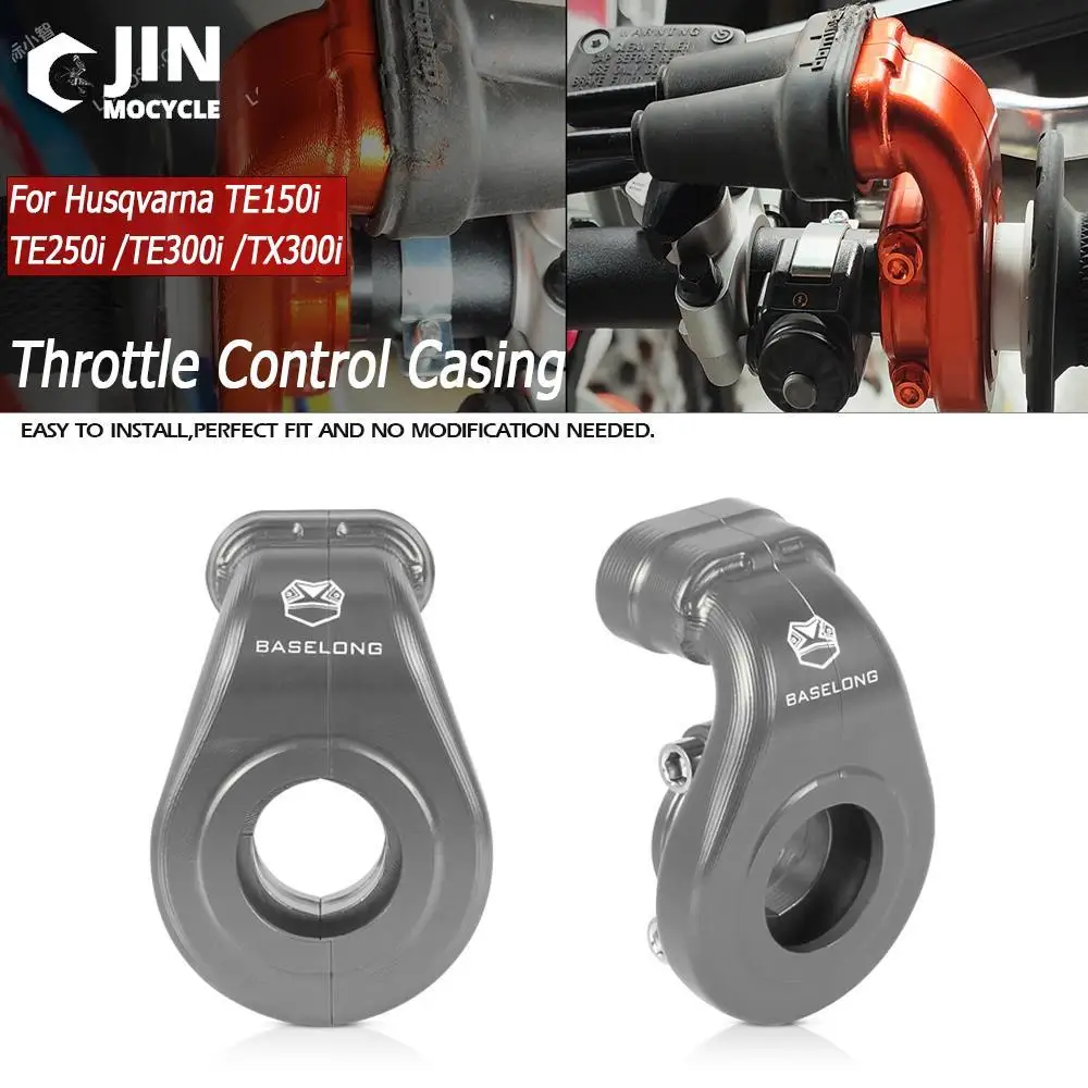 

For Husqvarna TE150i TX300i 2020 2021 TE250i 2018-2021 TE300i 19-21 Motorcycle Accessories Aluminum Throttle Control Casing Base