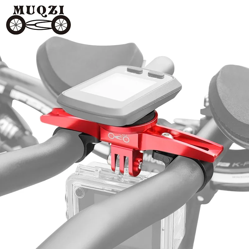 

MUQZI Bike TT Handlebar Computer Mount Holder For Garmin Bryton Wahoo Computer Adapter Action Camera Holder Sports Camera Base