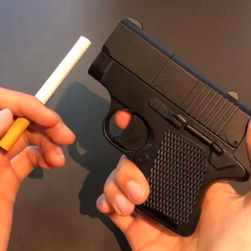

New Creative Lighter Cigarette Box Lighter Rechargeable Cigarette Accessory One Click Multi Functional Igniter