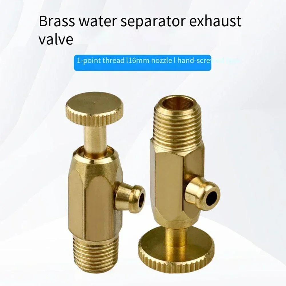 1PC Brass Air Pressure Release Valve Manifold Exhaust Valve Water Valve Part For Water Heater Water Distributor Exhaust Valve
