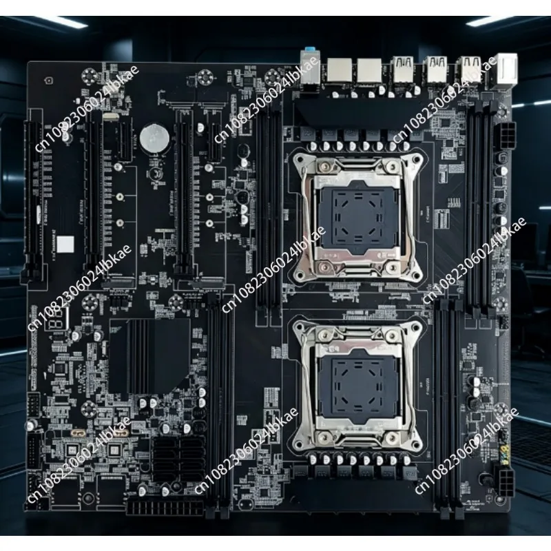 X99 dual-channel motherboard 2011v3 interface supports ddr4 memory 2678v3 desktop server multi-open package