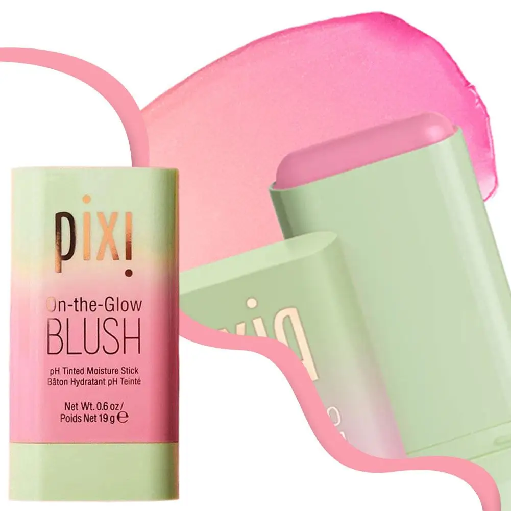 3in1 الخد بيكسي أحمر الخدود العصي الشفاه ملون رطبة حريري سطع الطبيعية عارية ماتي الوجه أحمر الخدود مقاوم للماء مستحضرات التجميل للغاية #5