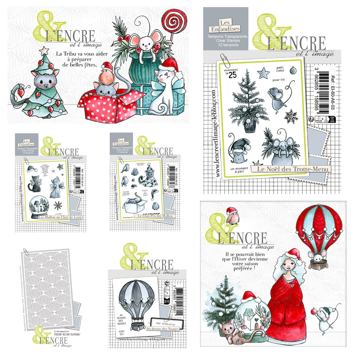 

The Mallow Cat Pine Stamps Stencils DIY Diary Scrapbooking Craft Engraving Making Greeting Card Christmas 2025 New