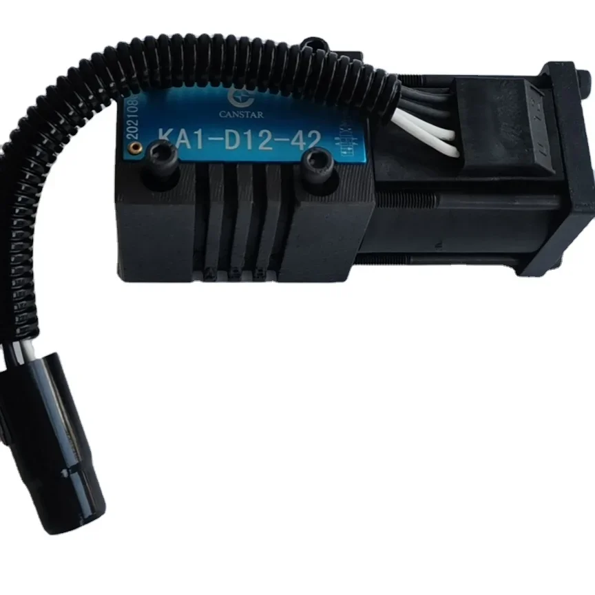 Máquinas Lgmc Onderdelen Van Industriële BSX-34E-10BY-12V-KS Magneetventiel Tandwiel 12V Ronde Kop