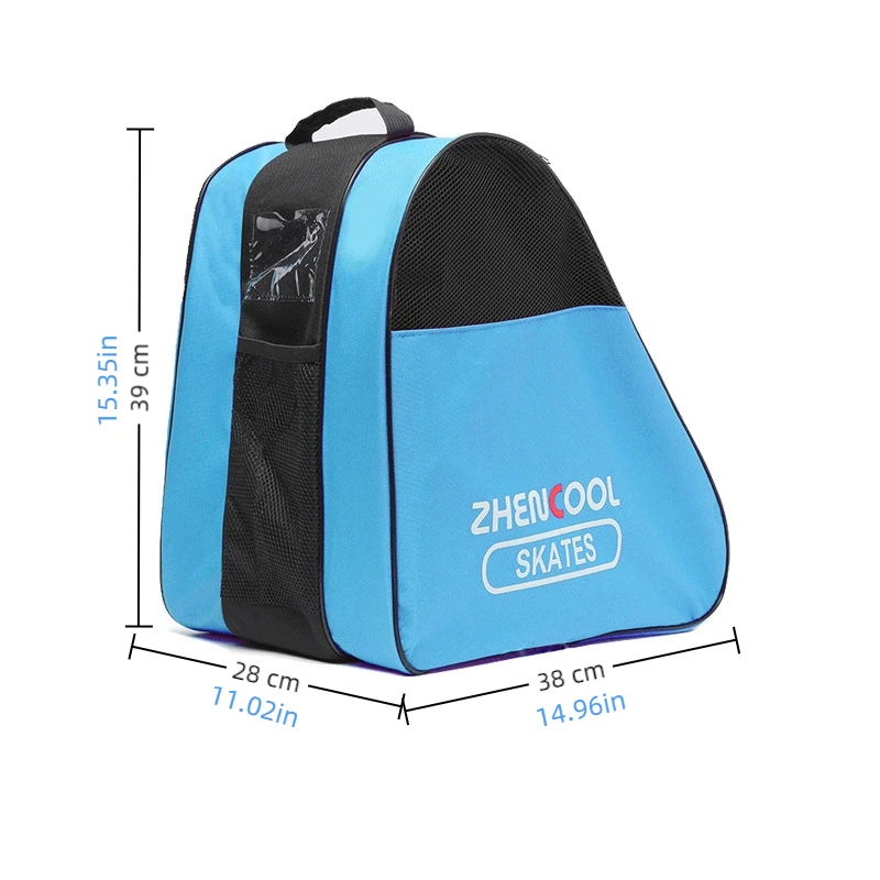 Tragbare Rollschuhe Tasche Eislaufen Tasche Große Kapazität Atmungsaktive Kinder Inline Skates Tasche Skates Lagerung Tasche Skating Schuhe Tasche