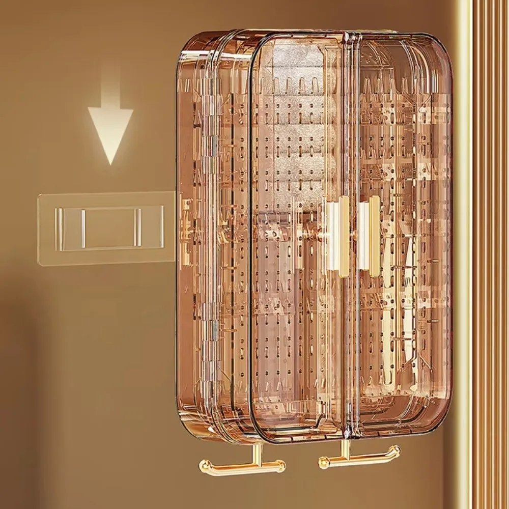 

Декор пылезащитная шкатулка для драгоценностей большой емкости настенная стойка для выставки товаров ювелирных изделий сундук для хранения ювелирных изделий