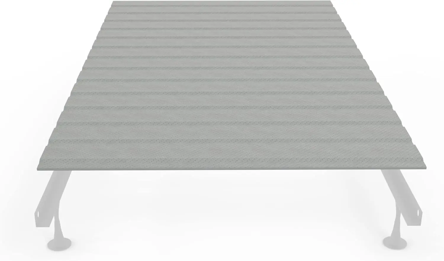 

, 0.75-Inch Horizontal Wooden Bunkie Board/Bed Slats, Twin, Grey