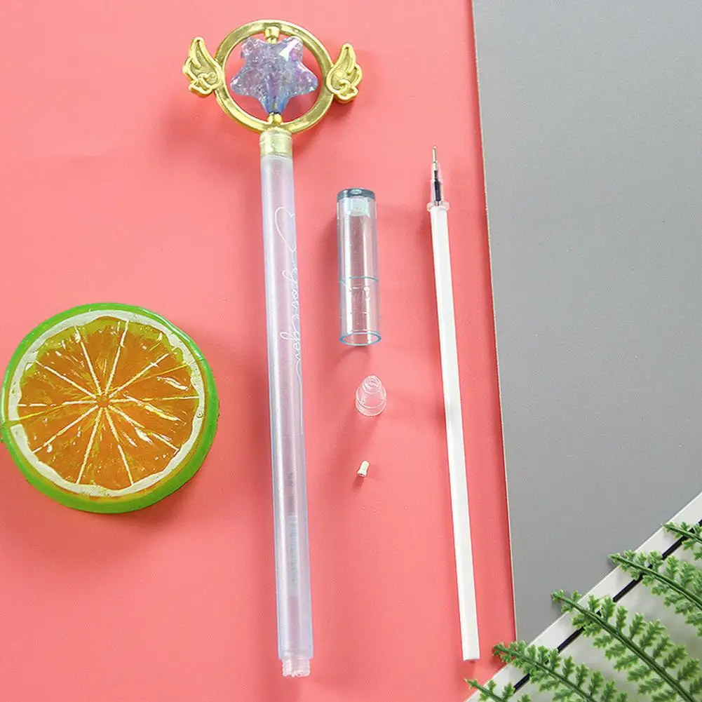 Decorative Sufficient Quantity Lovely Fairy Stick Superfine Ballpoint Pens Home Supplies