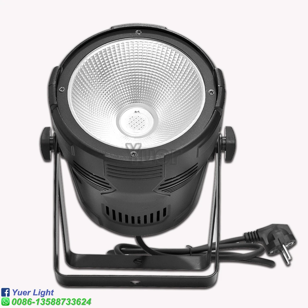 New Mold LED 120W RGBW 4IN1 COB Par Light Washing Light DMX512 Voice Control for DJ Disco Party Wedding Stage Effect