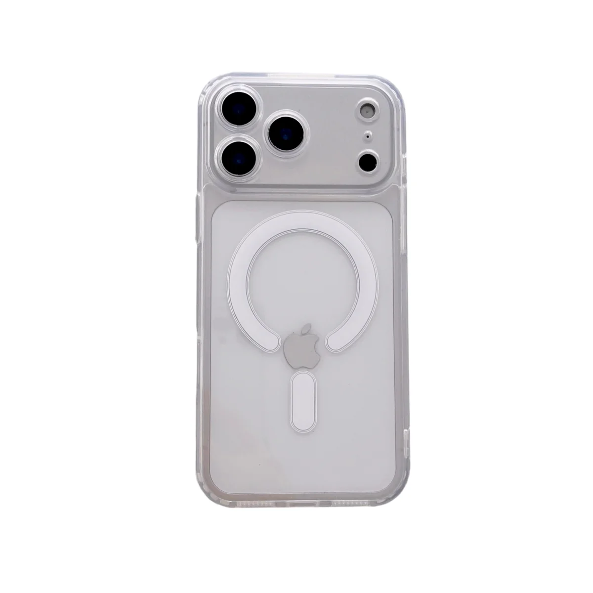 Für Magesafe Magnetische Transparente Kabellose Ladehülle für iPhone 11 12 13 14 15 16 Plus 17 18 Pro Max Stoßfeste Acryl-Schutzhülle