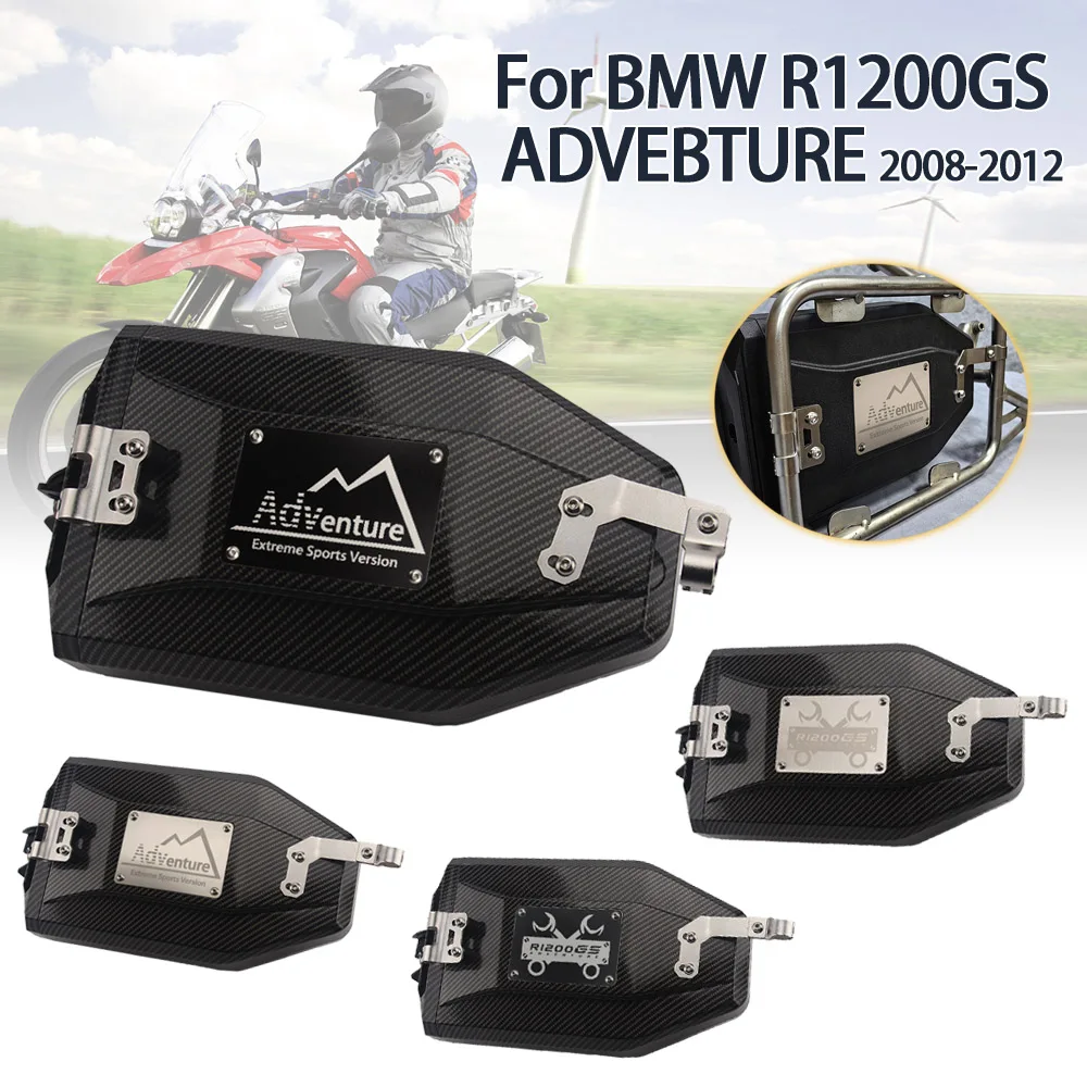 

Motorcycle Waterproof Tool Box Carbon 4.2 Liters Side Toolbox Decorative Protection For R1200GS ADV r1200 gs Adventure 2008-2012