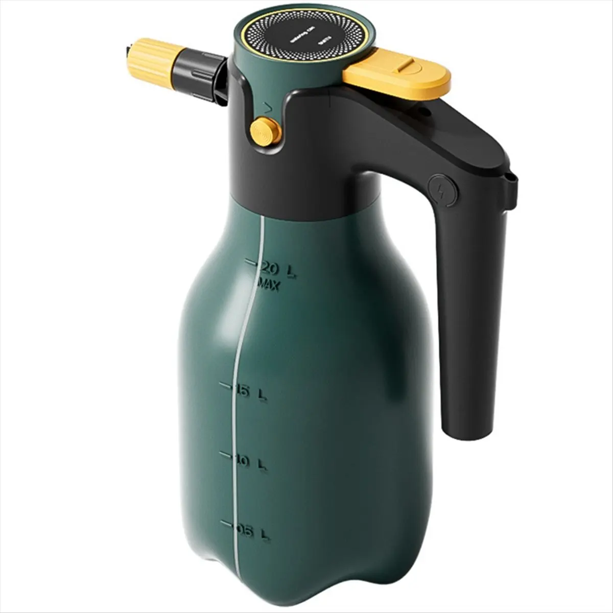 Fits for New 2L Wireless Handheld Car Wash Bottle High Pressure Snow Foam Sprayer Pot Use for Car Home Cleaning Garde
