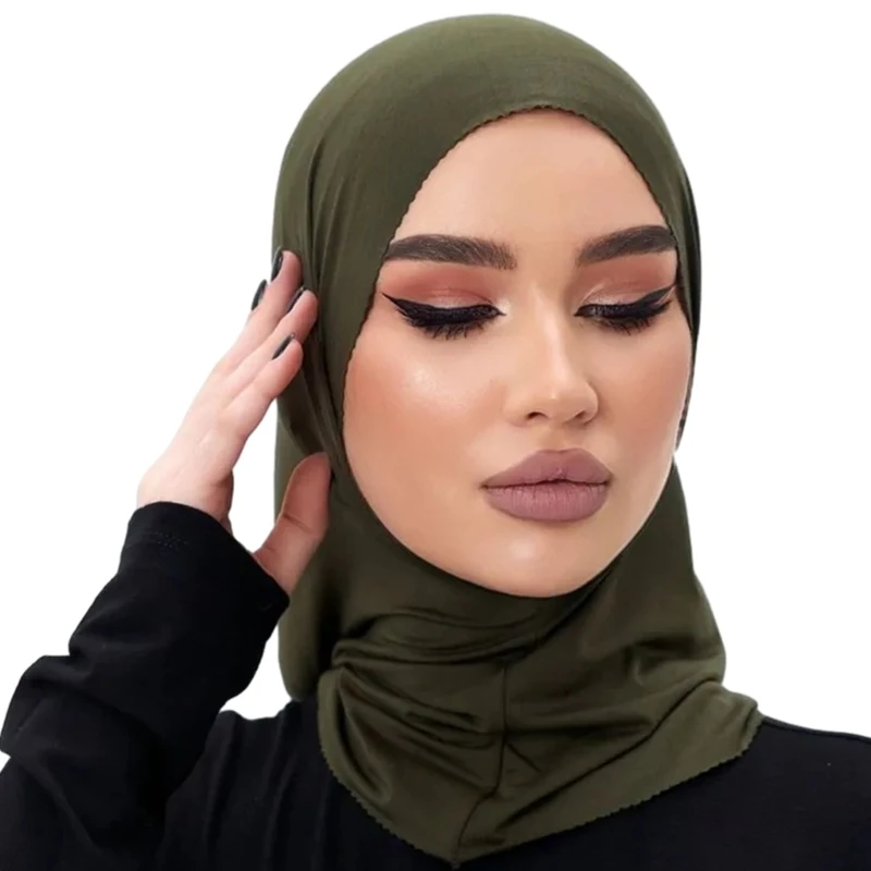 Religious Islamic Head Hijab Ethnic Muslin Hijab for Woman Anti Uv Turban