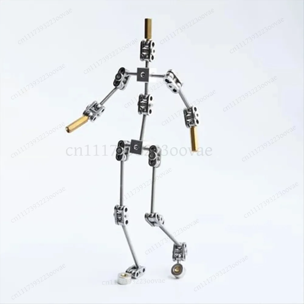 Metal Puppet Figure Skeleton Armature Kit DIY Stop Motion Animation Character, Easy Assembly Replacement Part