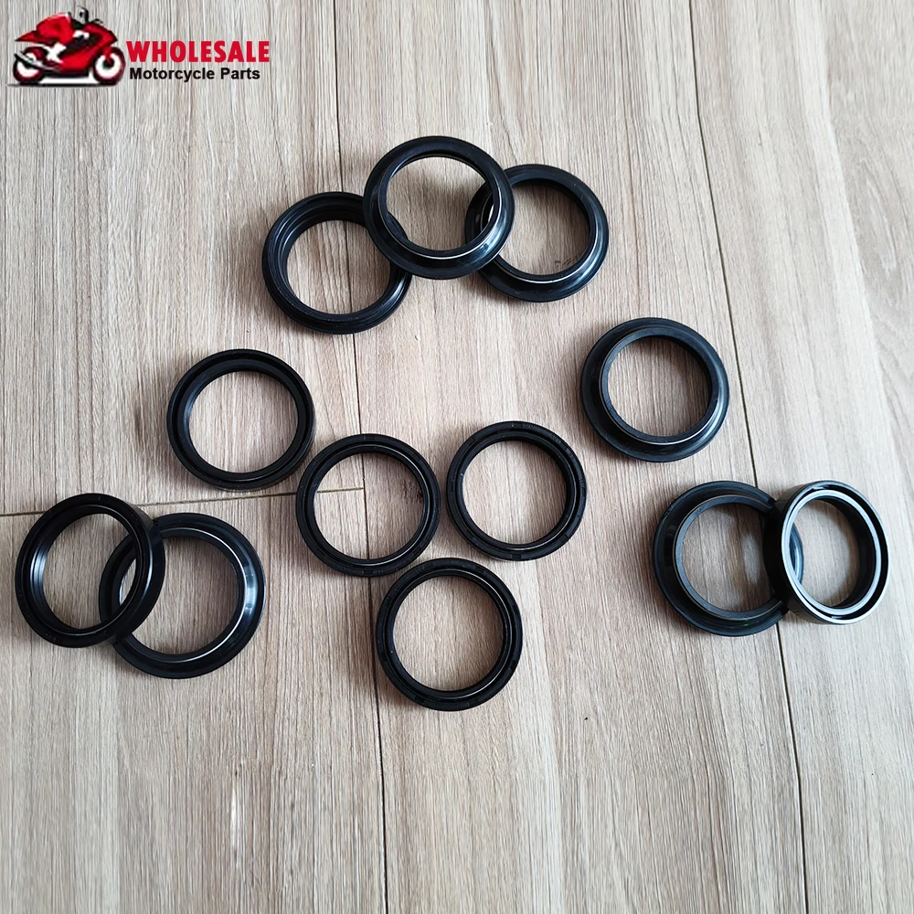 2/4/8/16pc 46x58x11 sello de aceite de horquilla delantera para YAMAHA YZ125 YZ125H YZ250 YZ250H YZ400F YZ250F 4 tiempos YZ400 YZ450F YZ 125 250 400