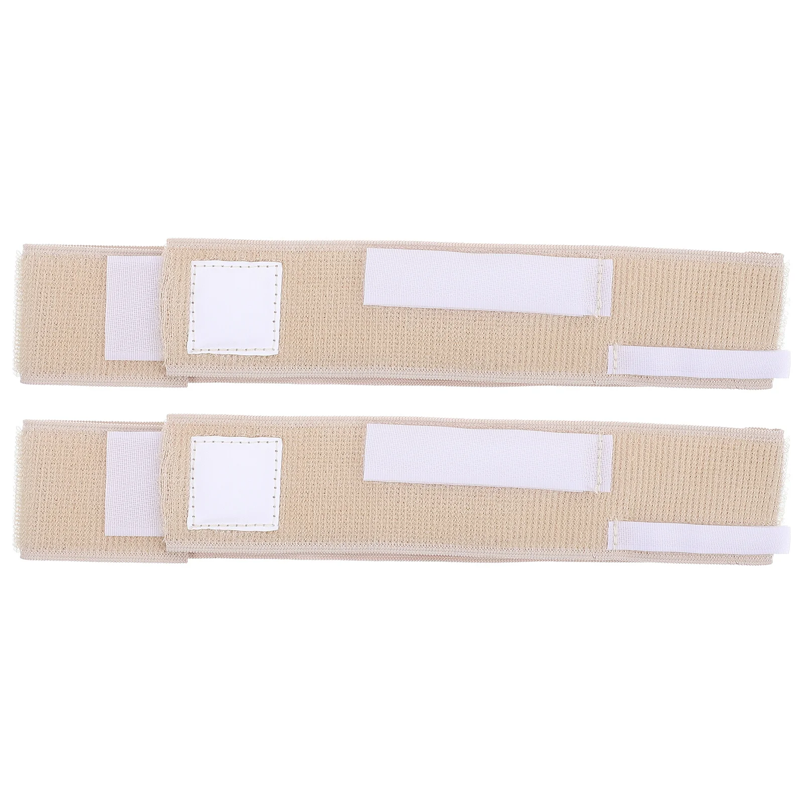 

2Pcs Drainage Fixing Band Professional Urinary Catheter Strap Beige Universal Catheter Leg Strap Medical Use Drainage Band