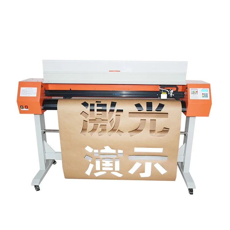 

Roll to roll 1390SA vinyl cutting plotter 1730mm/68 inch mini laser vinyl cutter plotter cutter with laser eye contour and blade