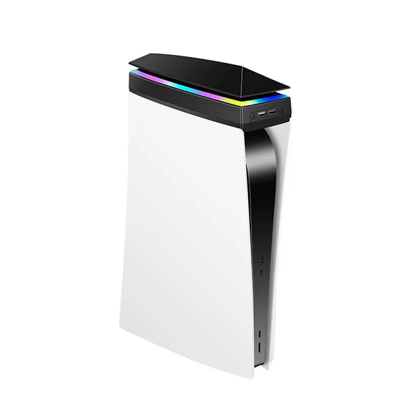 

T81C! Вентилятор охлаждения для игровой консоли PS5, версия с оптическим приводом, цифровая версия, универсальный пыле- и водонепроницаемый вентилятор, черный