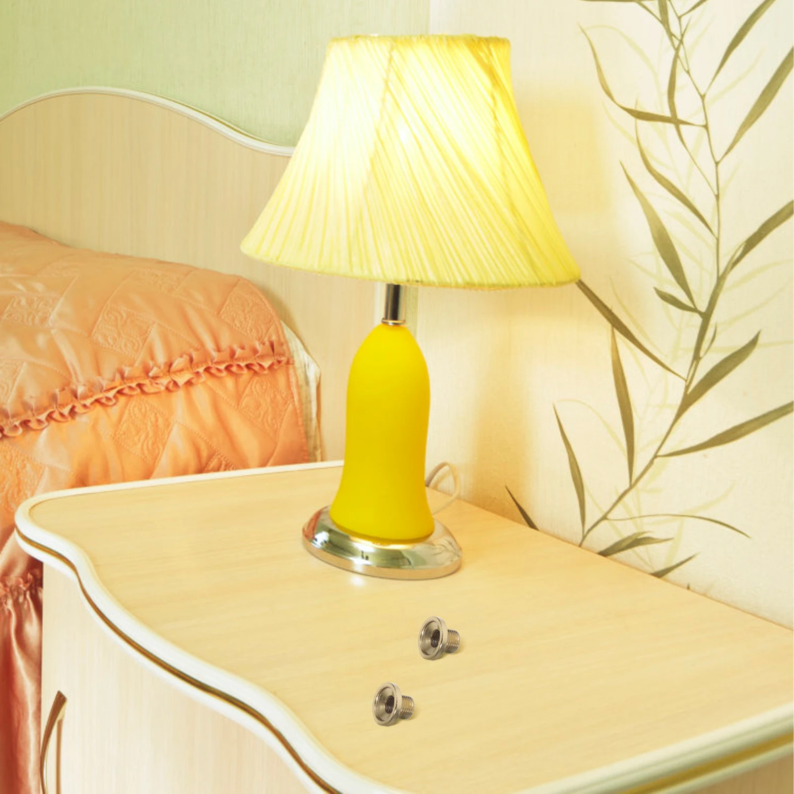 

6pcs Heavy Duty Iron To M10 Angled Adapter For Floor Lamps Table Lamps Lighting Fixtures T-Joints Thread Conversion Easy