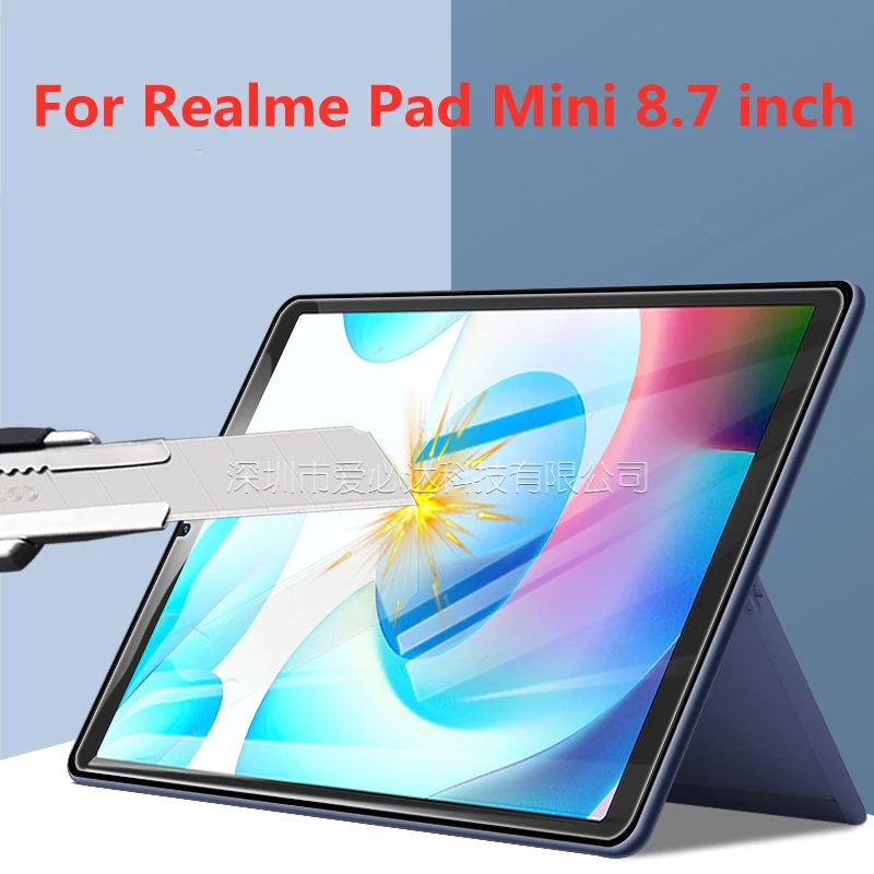 2 шт. закаленное стекло с полным покрытием для планшета Realme Pad Mini 8,7 дюйма Защитная пленка для экрана