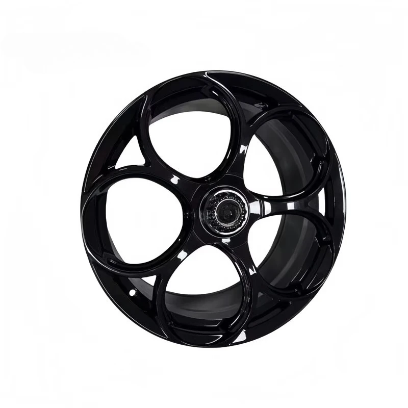 

Высококачественные полированные черные колеса из углеродного волокна с центральным замком для передних/задних колес с коэффициентом α