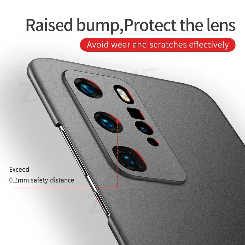 P40 Pro Case Zroteve Slim Matte Hard PC Cover For Huawei P40 Pro Plus P20 P30 Lite P30Lite P30Pro P20Pro P20Lite P40Pro Cases