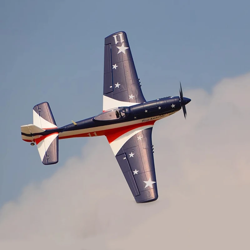 Hookll 1200mm P51 Pnp Rc Miss America Sports Aircraft Epo Assembled Fighter Model Remote Control Adult Toy