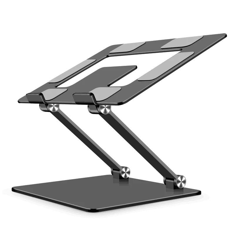 Ergonomic adjustable aluminum alloy laptop stand foldable table laptop bracket adjust portable desktop notebook holder for bed