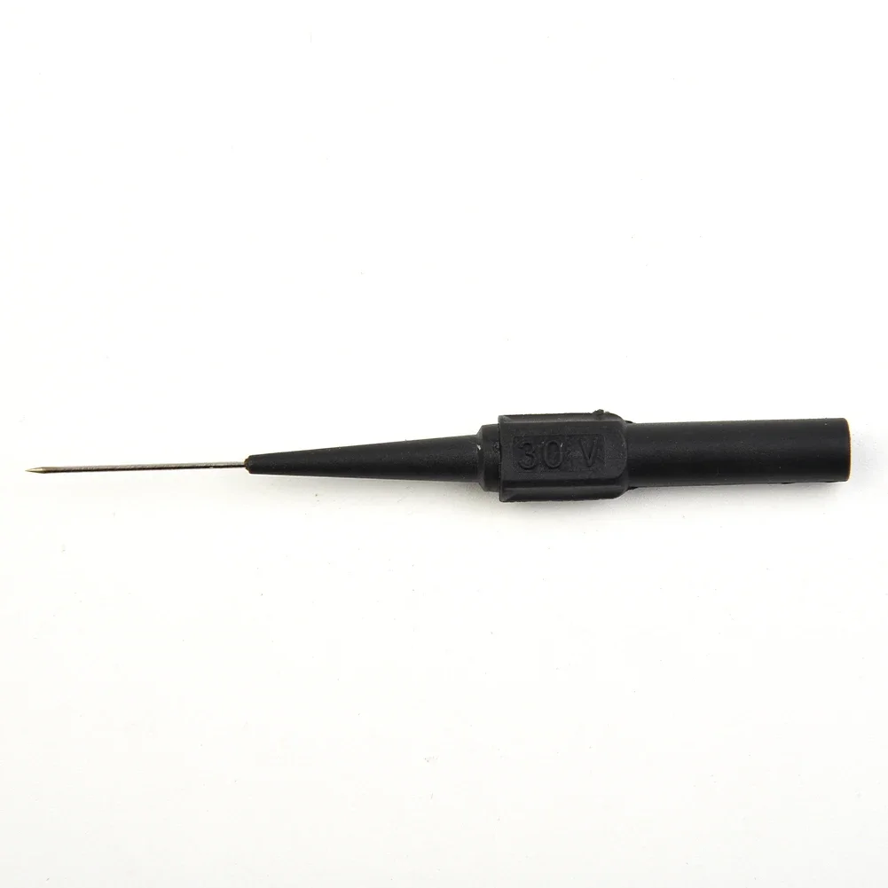 Two Color Probe Test Probe Soft Handles Anti Breakage Copper Needles Manipulating Stainless Steel 10pcs Suitable