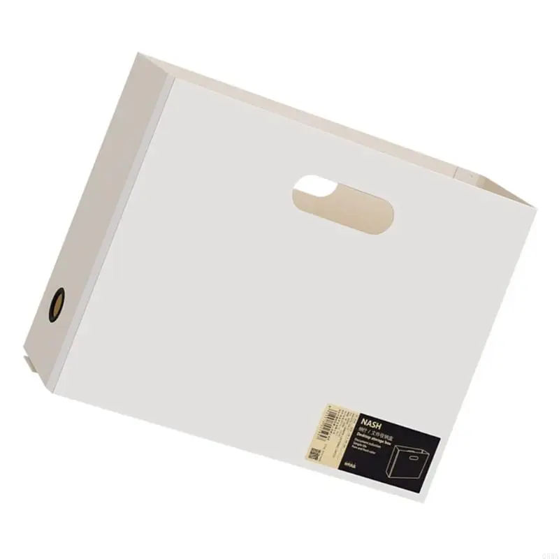 Q5wa a 4 caixa armazenamento arquivo organizador documentos caixa arquivo capacidade organizador papelaria