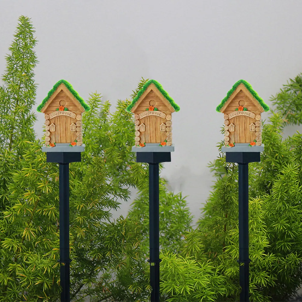 Outdoor Decor Solar Lights Decorative Lamp Powered -shape Garden