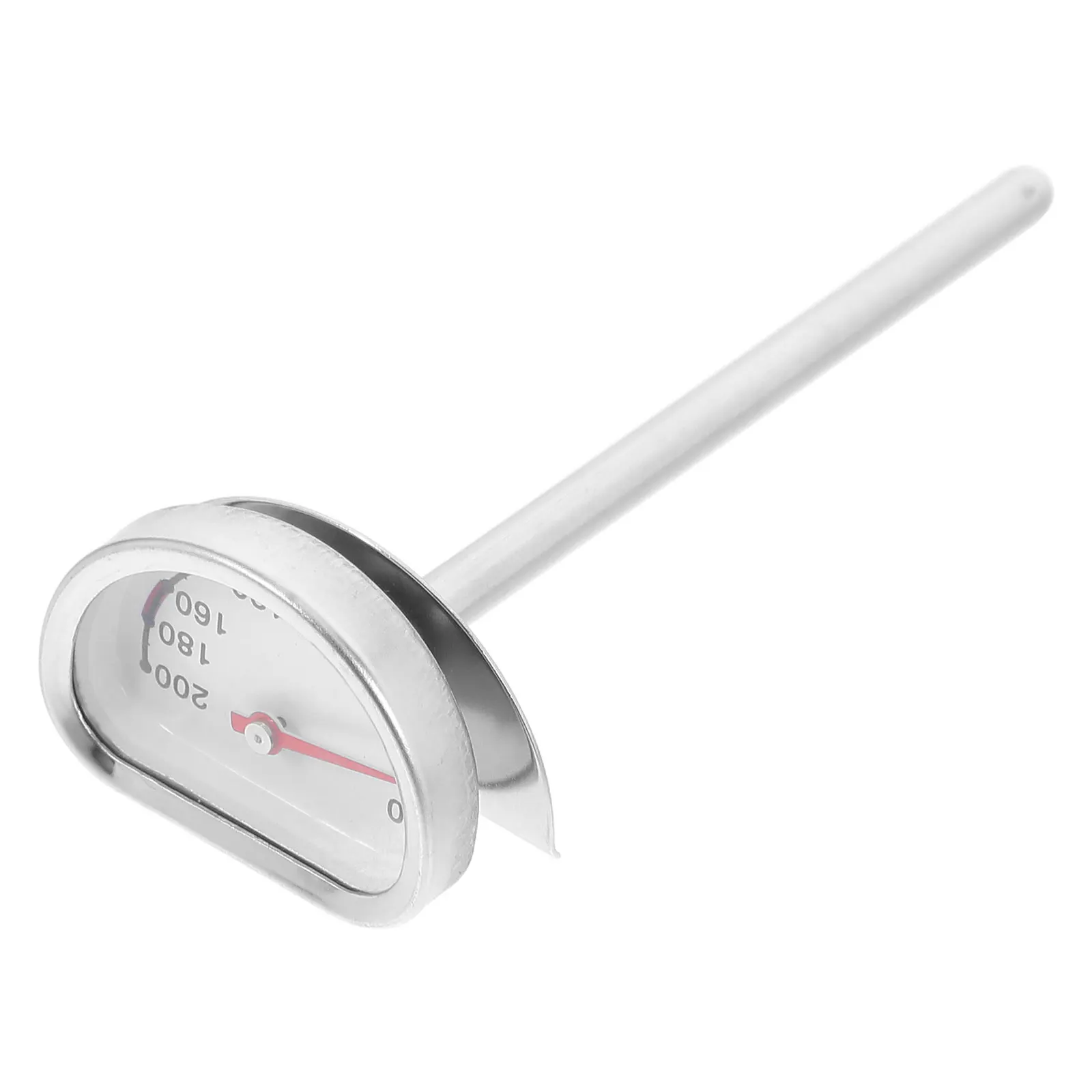 

Oil Deep Fry Thermometer Stainless Steel Long Stem Instant Read Cooking Temperature Gauge For Kitchen Frying Grilling Bbq