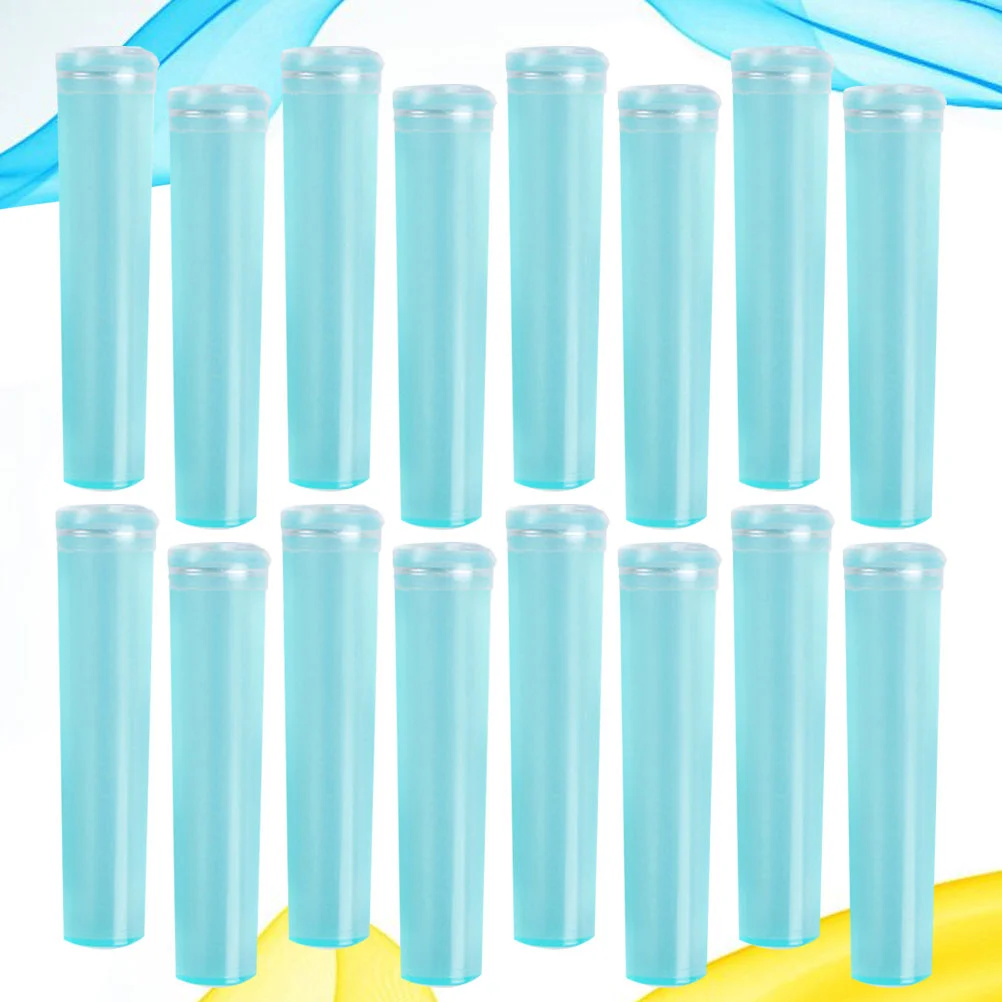 200 Pcs Flower Preservation Tube Growing with Cover Water Container Florist Floral Supplies