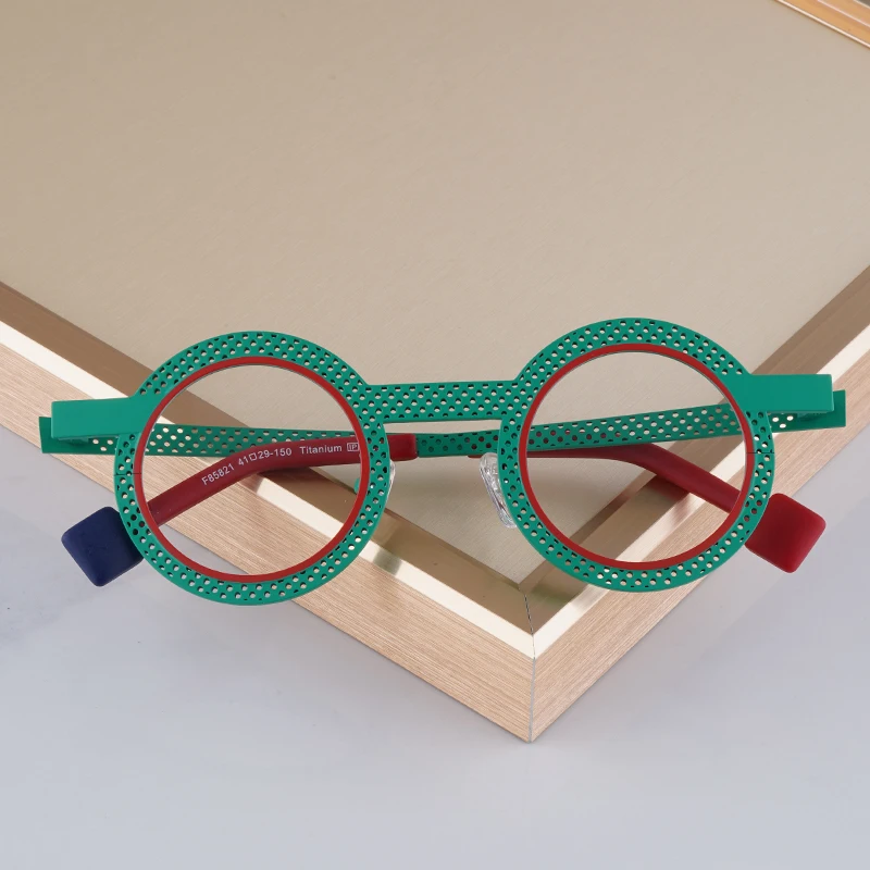 

Японский стиль, ручная работа, высокое качество, ацетат, титан, круглые оправы для очков для мужчин и женщин, дизайнерские модные красочные очки