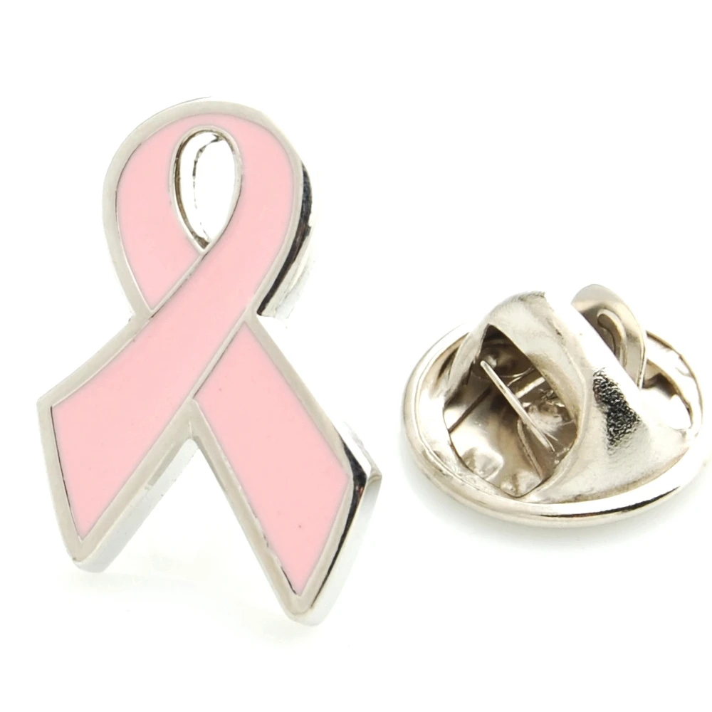 YHLP-1297  Fashion Novelty Pink Ribbon, Red Lips, Modern Girl Lapel Pins, Badges- Mix Styles Acceptable