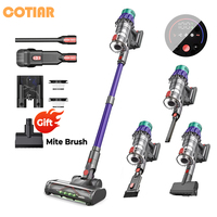 COTIAR V22 650W 55kPa High Suction Cordless Vacuum Cleaners Home Use Brushless Cleaner 1.2L Capacity LED Display Floor Carpet