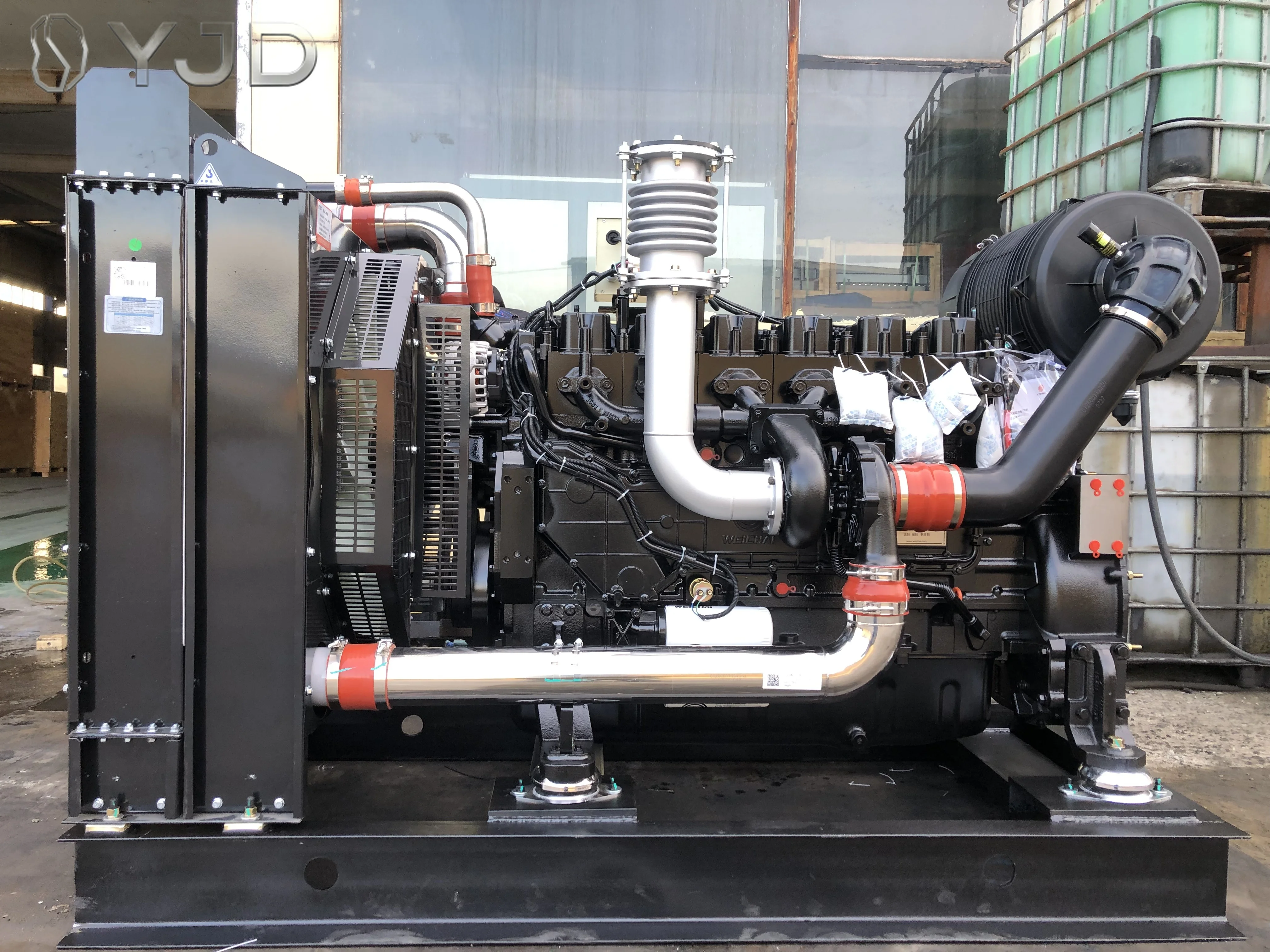 80KVA 100KVA Hot Sale Open Frame Set Genset Diesel Generator Set with Brand Engine Alternator Three Phase 50HZ 60HZ