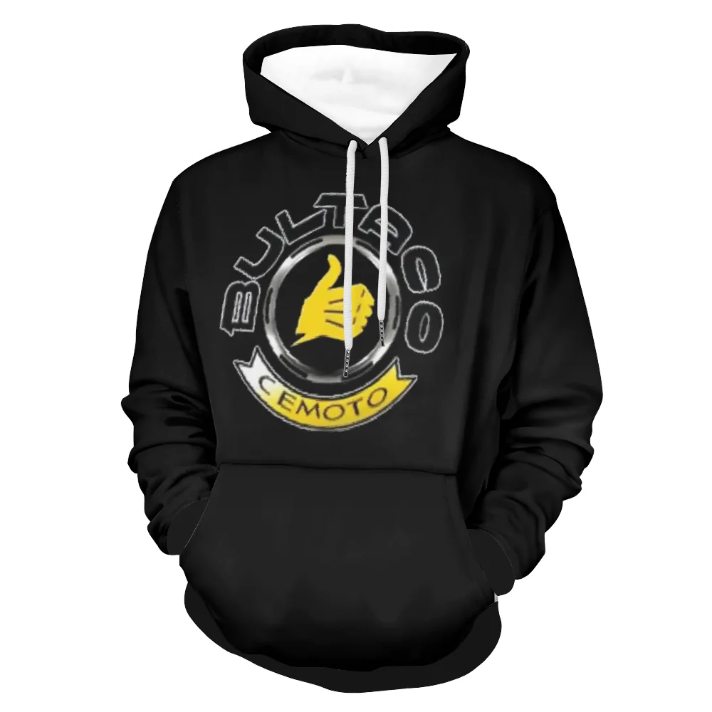 

Streetwear Classic Herren Sommer Hochwertiges Hoodie Bultaco Cemoto Motorräder Print T-Shirt Unisex Mode Rundhals HoodiesTop