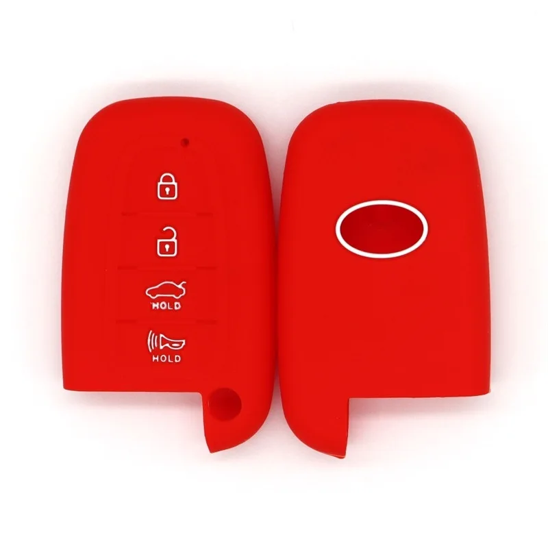 

High-quality shockproof key cover, suitable for Kia Freddy K2, Soul Sportage, old K3, K4, K5, smart running silicone key bag