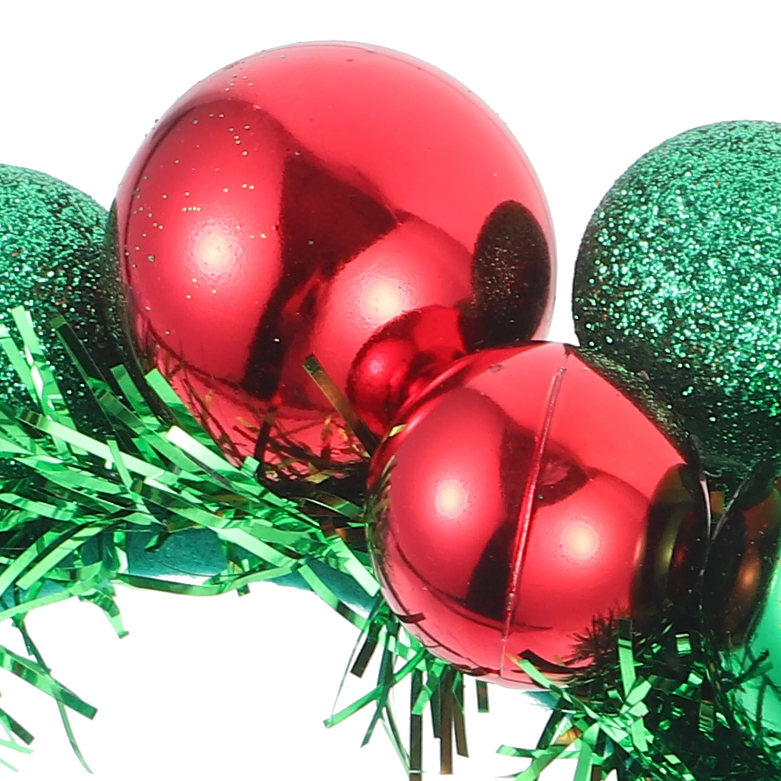 

Creative Christmas Headband Unique Design Colorful Ball Bright Ribbon Festive Joyful Autumn Winter Party Outfit Comfortable