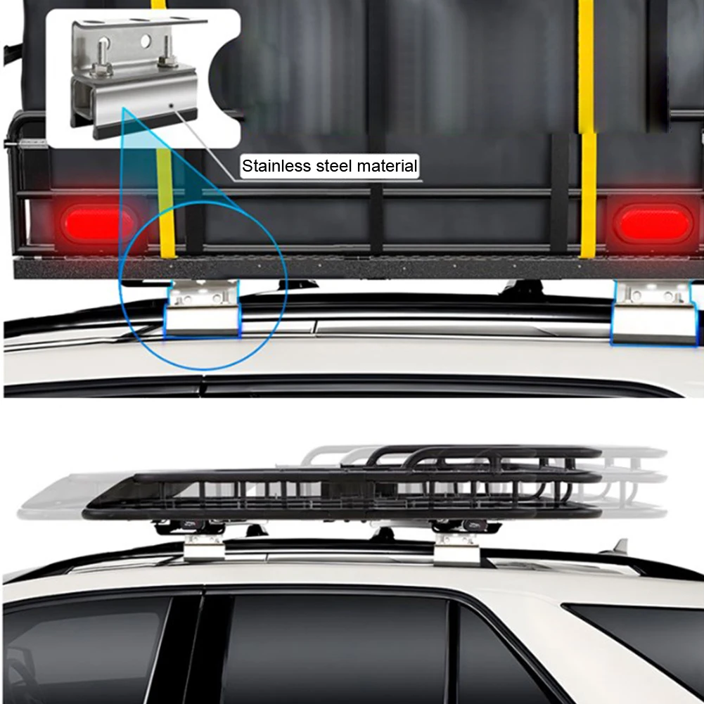 Solar Panel Installation Bracket RV Yacht Stabilizer Roof Box Fixed Stainless =Steel =Photovoltaic Fixed Bracket Accessories