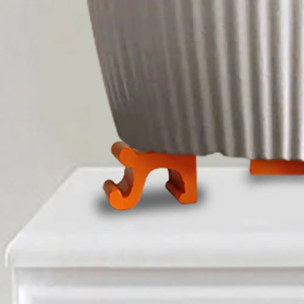 

Durable Resin Resin handicrafts Waterproof Decorative Flower pot foot pad Miniature Realistic Home decor Outdoor