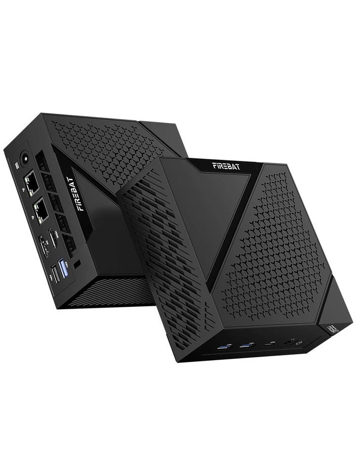 FIREBAT AM02 ミニ PC AMD Ryzen 5 6600H LPDDR5 16GB 6400MHz RAM M.2