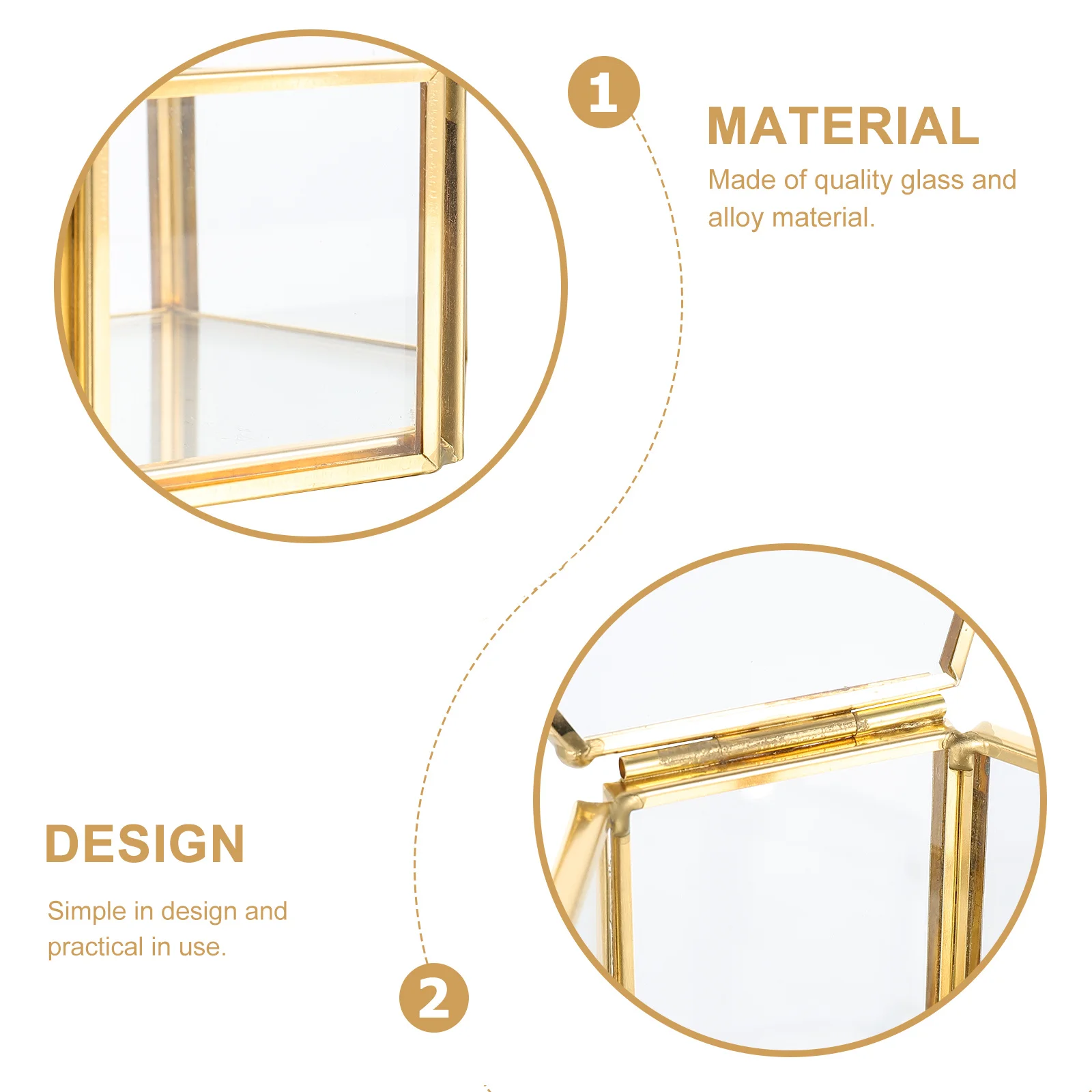 

1Pcs Clear Jewelry Storage Box Hexagon Style Simple Design for Earrings Pendants Hairpins Bracelets Display Container Home