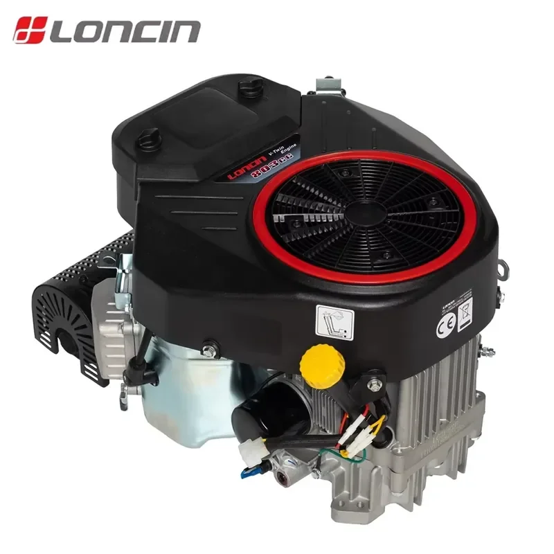 Gold Seller Loncin LC2P82F Double Cylinder 4-Stroke 803CC Electric Start Vertical Shaft Engine for Riding Lawn Mower