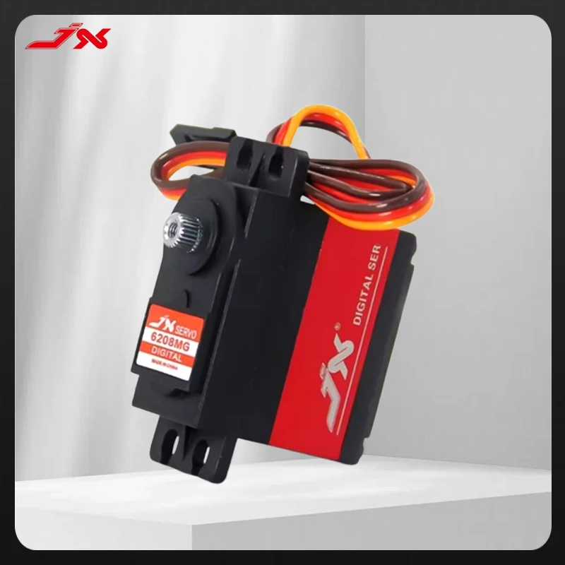 

JX Servo PDI-6208MG 8kg 120 Degree High Speed Metal Gear Digital Coreless Standard Servo Motor for RC Car Model