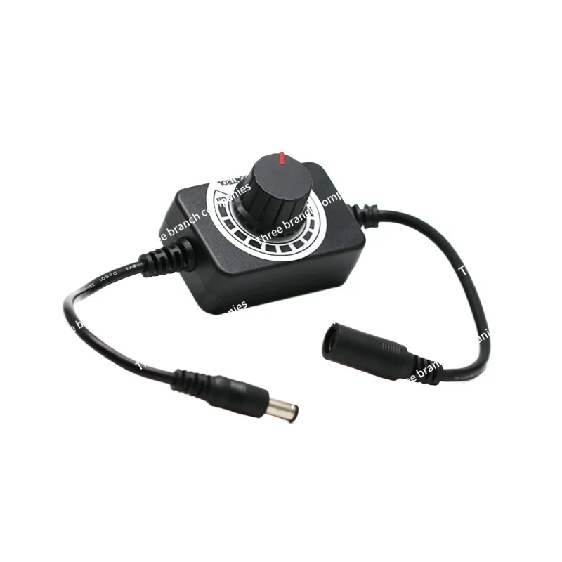 

DC12V 5A DC cooling fan stepless governor switch can shut down the fan, current adjustment DC head